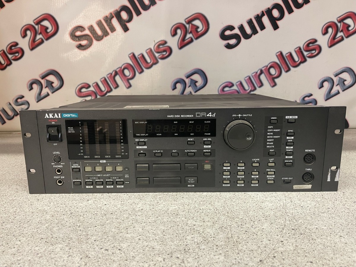 AKAI　DR4vr アカイ　ハードディスクレコーダー Akai DR4d Hard Disk Recorder | eBay
