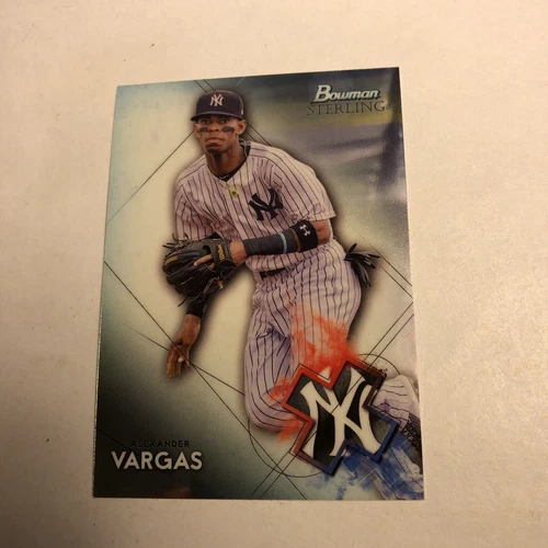Alexander Vargas 2021 Bowman Sterling Baseball Prospect Card BSP-36