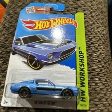 2015 Hot Wheels: ‘68 Shelby GT500 Blue 226/250