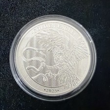 2023 1oz Germania Golden Eagle Fine Silver Coin Malta 5 Euro bullion 9999