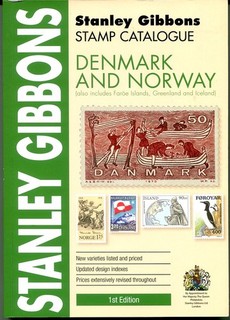 Stanley Gibbons Stamp Catalogue Denmark and Norway1st Edition RRP £27.95