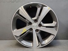 Jante alu - Peugeot 308 II - 7.5" x 17" ET44 Rubis chrome gris - 9677989777