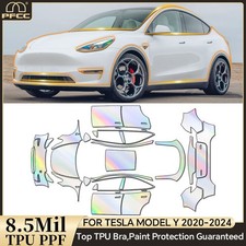 2020-2024 Tesla Model Y Full Car Precut Paint Protection Film Clear PPF TPU Kit
