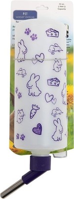 Lixit Small Animal Pet Water Bottle 32 oz  Ball Bearing Drink Tube - 10 Pack