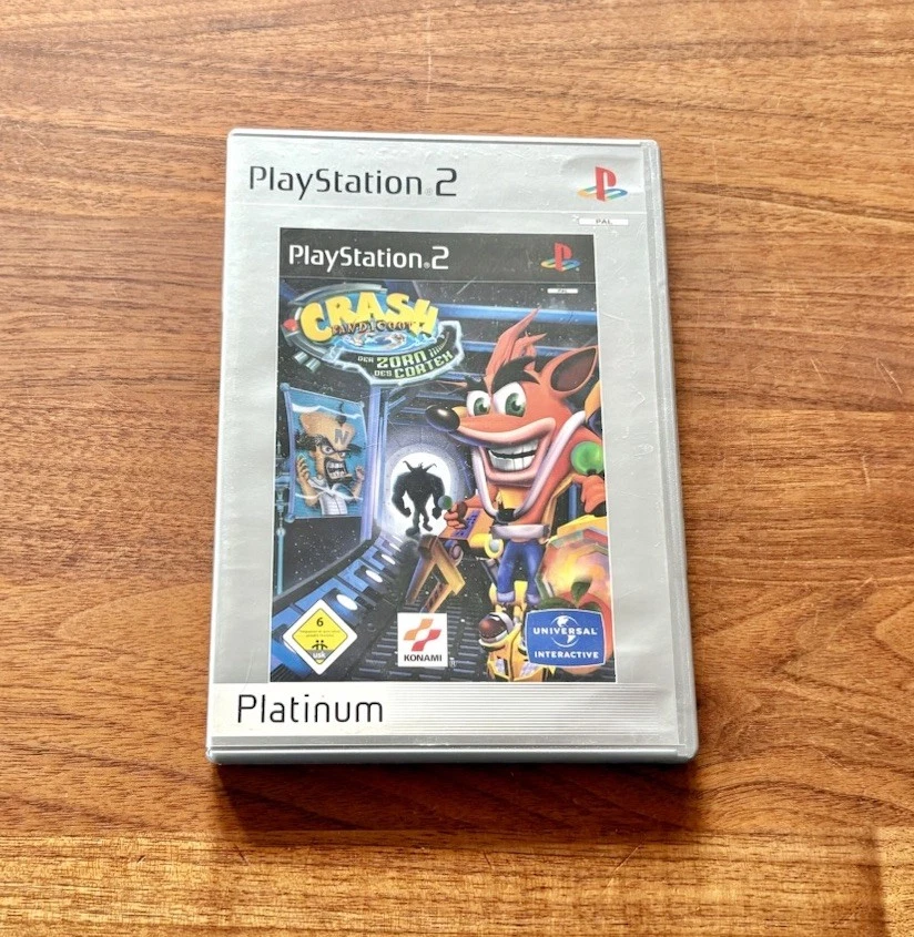 Crash Bandicoot: Der Zorn des Cortex -Platinum- (Sony PlayStation 2) PS2 - Bild 1 von 3