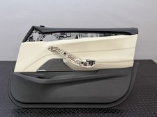 BMW 5 SERIES G30 G31 17-22 FRONT INTERIOR DOOR CARD DRIVER RIGHT IN CREAM