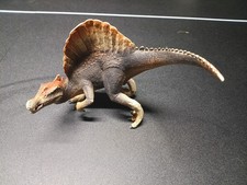 Schleich Spinosaurus Dinosaur 8" Orange Figure Movable Jaw. 2014 High Quality