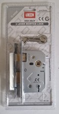 Union 2277 3 Lever Mortice Lock Chrome 2.5"