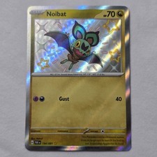 Noibat 194/091 NM Pokémon Card – Shiny Rare Paldean Fates on eBay