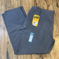 Carhartt Men's 42x32 Rugged Flex Relaxed Fit Duck Utility Pants Grey BN3279-M