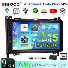 DAB+ Für Mercedes Benz Vito Viano W639 Autoradio Android15 Carplay GPS Navi 128G