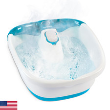 Homedics Bubble Mate Foot Spa, Toe Touch Controlled Foot Bath with Invigorating