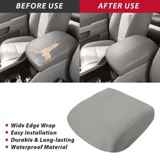 For Honda Pilot 2009-2015 Front Door Armrest Center Console Lid Cover Leather For Honda Pilot 2009-2015 Front Door Armrest Center Console Lid Cover Leather