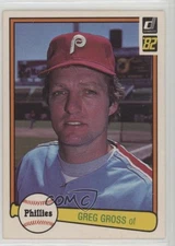 1982 Donruss Greg Gross #371 0c4