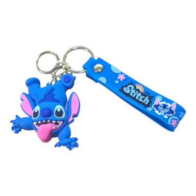 Lilo and Stitch Keychain Charm 3D Bag Purse Zipper Puller New Free Shipping
