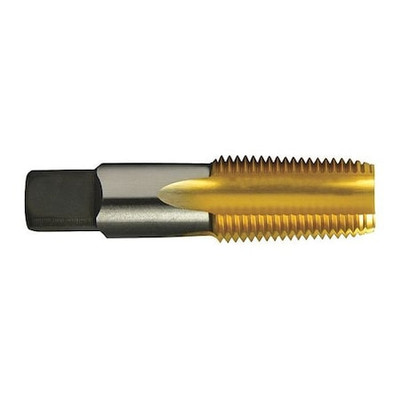 Greenfield Threading 385357 Pipe Tap, 1/8''-27, Semi-Bottoming, 4 Flutes, Npt