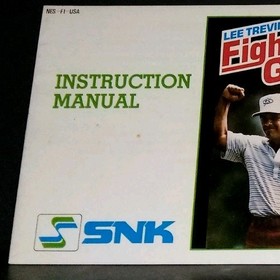 Golf & Lee Trevino's Fighting Golf Nes Manual. See All Photos. Good Shape. 
