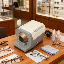 High Speed Optical Precise Grinding Machine Hand Lens Edging Manual Edger US