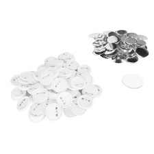 100 Sets Blank Button Badge Parts 58mm DIY Making Supplies