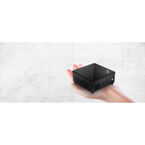 MSI Cubi 5 12M, NUC Mini PC Barebone, Intel Core i7-1255U CPU (not a fully confi - Picture 5 of 6