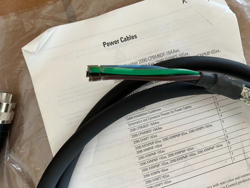 ALLEN BRADLEY, 2090-XXNPMP-10S03, NON-FLEX POWER CABLE! NEW! MAKE OFFER!! - Picture 4 of 7