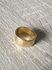 22- Carat 10 Grams Yellow Gold Vintage Band Wedding Ring