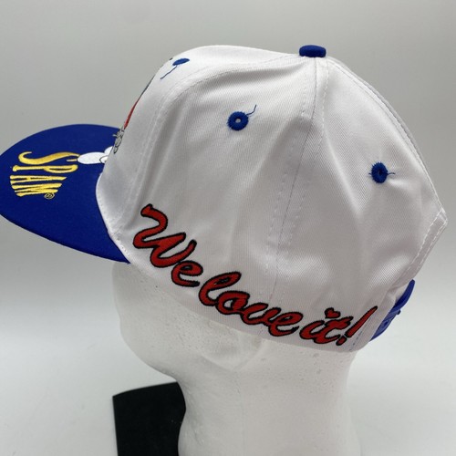 Vintage Spam Hat 90s Snapback Hormel Mascot New Without Tags - Picture 5 of 20