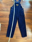 Vintage Disney Overalls Teen Y Dark Blue Corduroy Winnie The Pooh Carpenters Y2K — photo 7