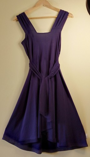 Kookai Purple Sleeveless Dress - Size 2 - Picture 4 of 5
