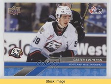 2024-25 Upper Deck CHL Blue Carter Sotheran #236 READ 0qr0