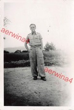 Deutscher Pilot am Flugplatz Elefsina bei Athen Griechenland