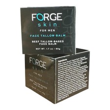 2 x FORGE SKIN for Men Face Tallow Balm 50g Beef Tallow Hydrating Cream