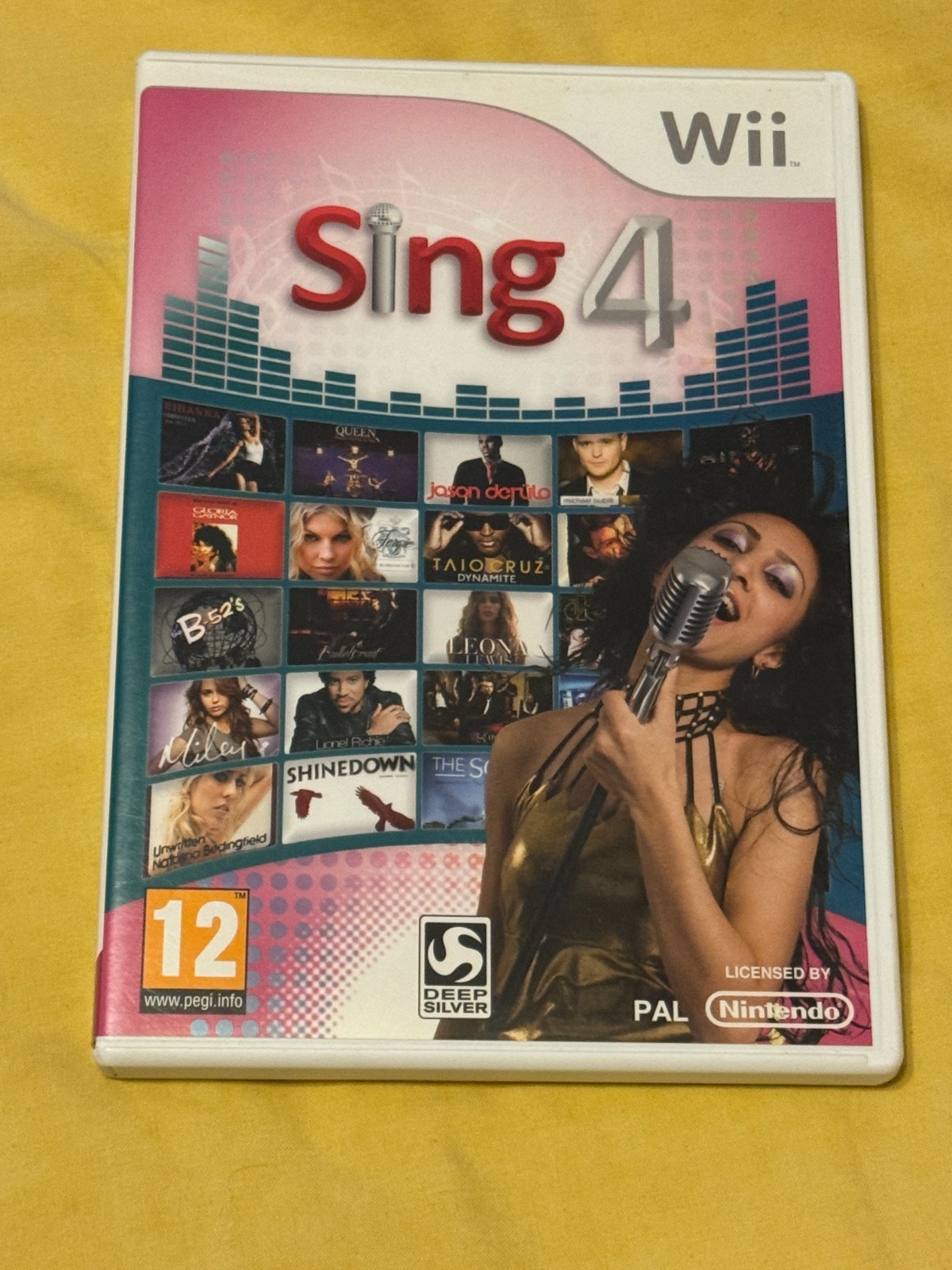 Sing 4 (Nintendo Wii, 2011) PAL , With Manual