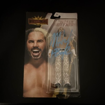 WWE Matt Hardy WrestleMania Signed Boxed Action Figure, Multicolor