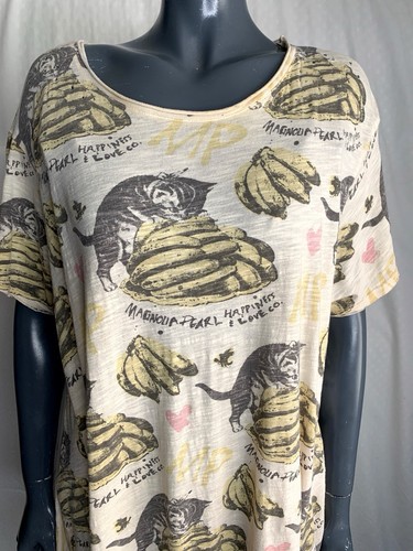 Magnolia Pearl MP T Dress Kitty Cakes Bananas OS One size - Picture 4 of 15
