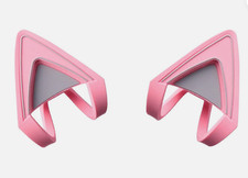 New Pink Cat Kitty Ears for Razer Kraken - Clip-on