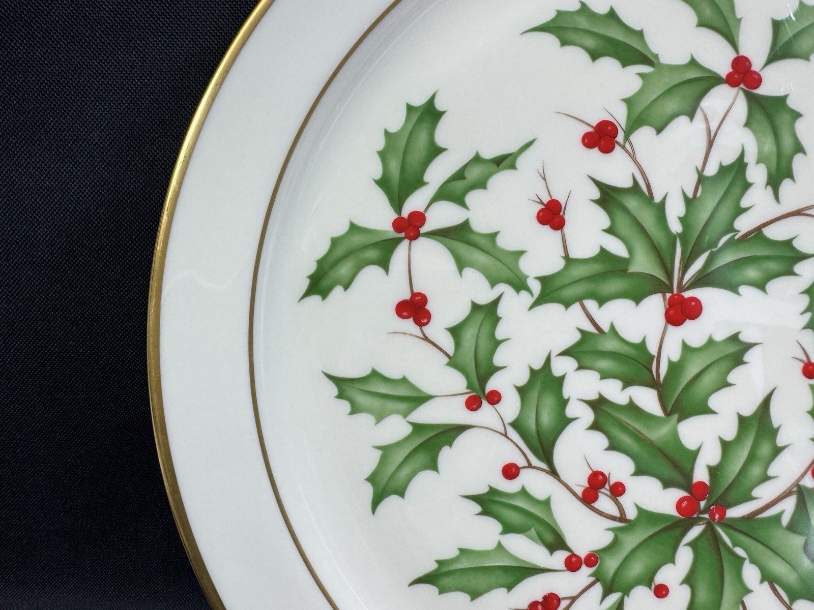 Lenox Holiday~(1)~12" Chop Plate Round Platter~1st Quality~Perfect