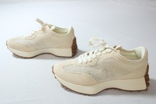 Steve Madden Women's Campo Platform Sneakers CD4 Natural Raffia Size US:7.5M