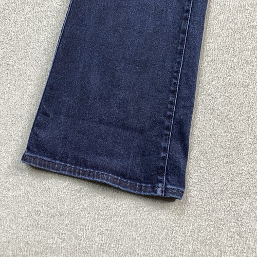 American Eagle Jeans Women Medium Short 29x29 Pullover Bootcut Stretch Dark Wash - Picture 2 of 17