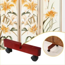 Folding Room Divider Stand Privacy Screen Partition Holder Feet Screen Panel