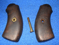 Iver Johnson U.s Revolver Top Break .38cal Wood Grips Screw Cl7165 Iver Johnson U.s Revolver Top Break .38cal Wood Grips Screw Cl7165