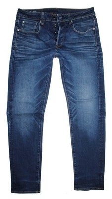 G-Star Herren Jeans Hose 3301 SLIM Tapered W30 L30 blau gstar raw