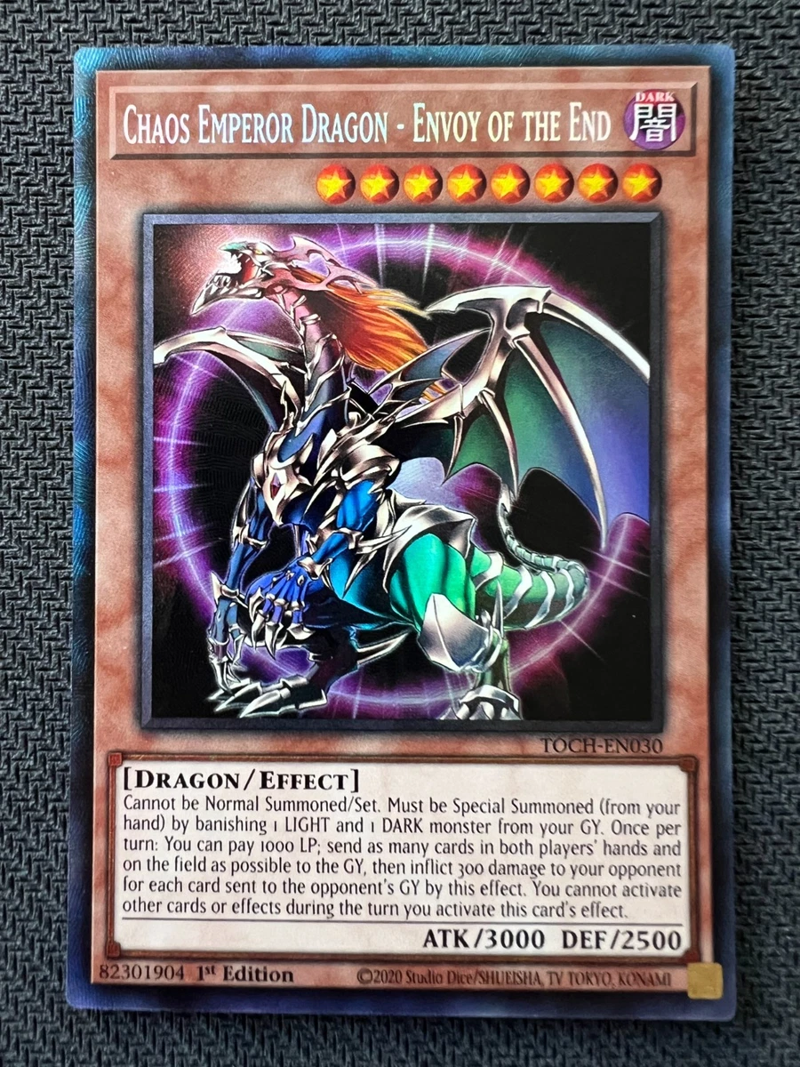 Yu-Gi-Oh! Japanese Card QCLP-JP016 Chaos Emperor Dragon - Envoy Of