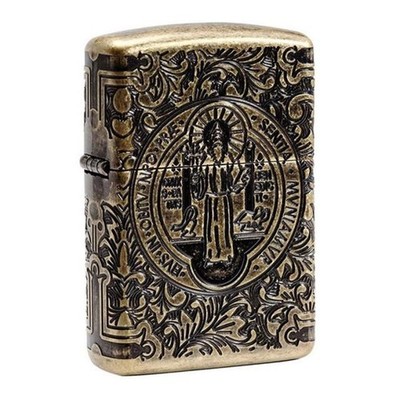 Zippo Constantine Windproof Armor St. Benedict Design Feuerzeug 29719