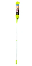 Foldable Long Handle Duster, Soft Fiber Dust Brush, Neon Green