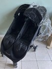 Baby Jogger City Tour 2 Double Travel Pushchair Lightweight Foldable Raincover