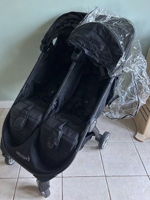 Baby Jogger City Tour 2 Doppel Reisekinderwagen leichter faltbarer Regenschutz