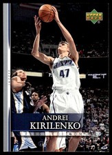 Andrei Kirilenko 2007-08 Upper Deck #82 Jazz NBA READ FREE SHIPPING AutographDen