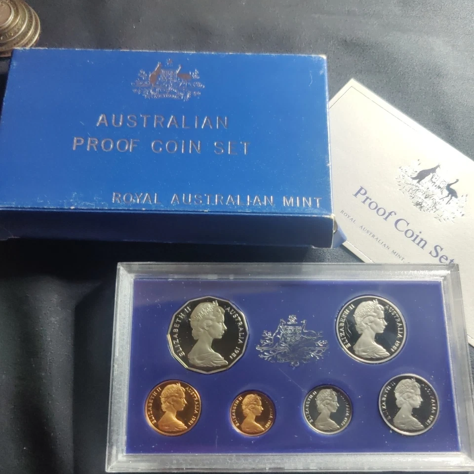 Королевский австралийский монетный двор 1981 шесть монет доказательство комплект - Изображение 4 из 4