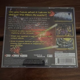 SEGA Armada Sega Dreamcast NTSC-U/C Disc w/ Case, Cover Art & Manual